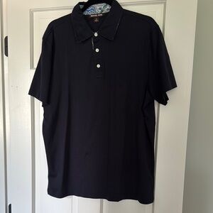 Michael Kors Navy Blue Polo Shirt Classic Style Size XL